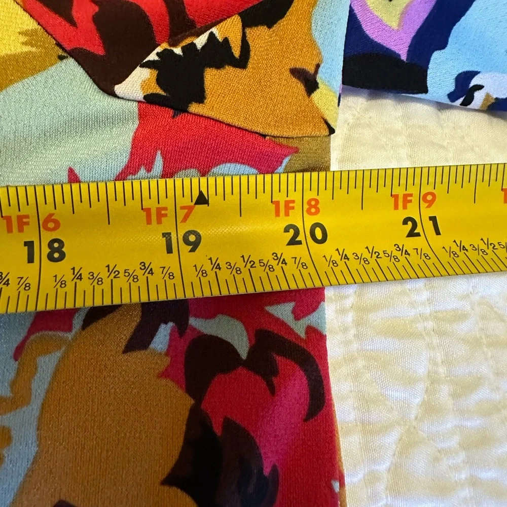 MSK Multicolor Floral Long Sleeve Dress - Picture 7 of 9